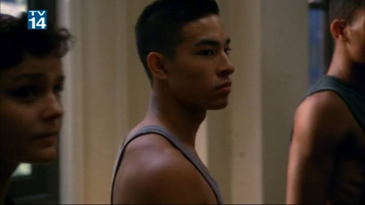 IN THE SEASON FOUR PREMIERE, Raymond Naval plays a fellow student in Rachel Berry’s dance class.