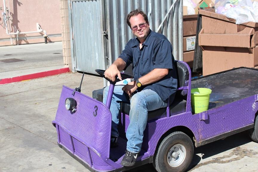 Janitor Sweeps up Smiles