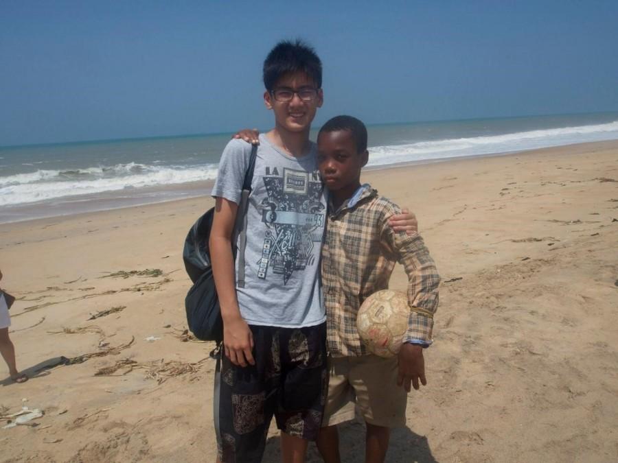 DBHS Junior Kenneth Wah visits the poverty-stricken country, Ghana, every summer in hopes of educating underprivileged children about STEM subjects.