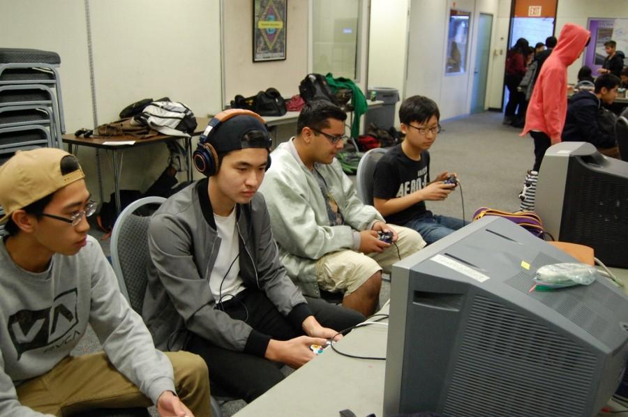 Members of the newly formed Esports Club participate in a Super Smash Bros. Melee tournament on Dec. 11.