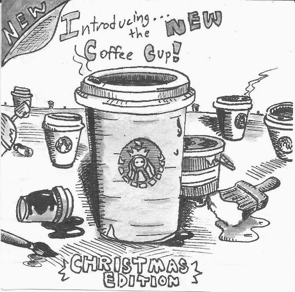 Seriously Satirical: Holiday Starbucks Cups