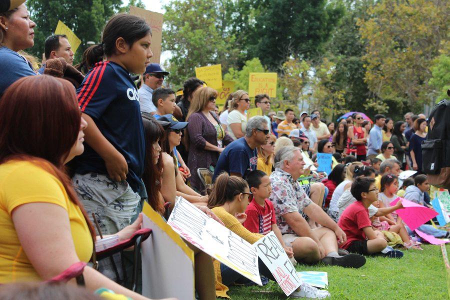 Families rally for extension of bill