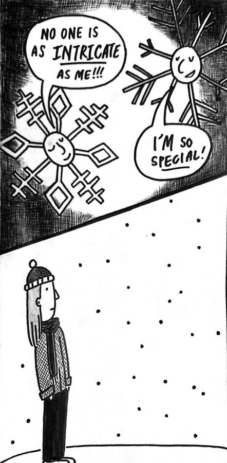 snowflakes cartoon