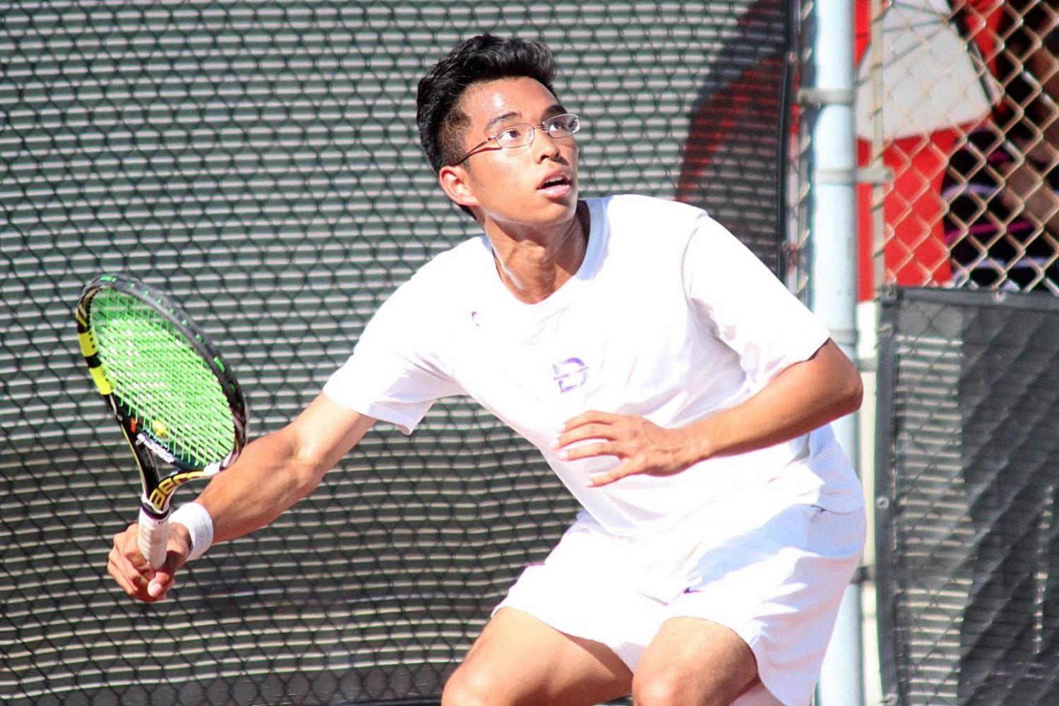 Senior Neil Tengbumroong earned a National Doubles Title in Sacramento.