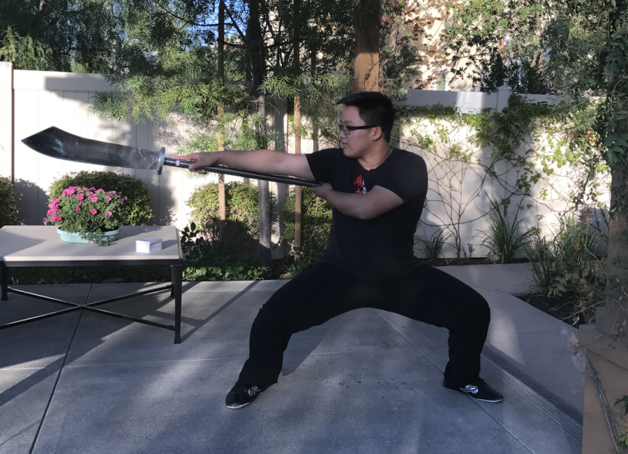 Junior Sunny Yang has competed at multiple events, including the Los Angeles International Shaolin Wushu Tournament.