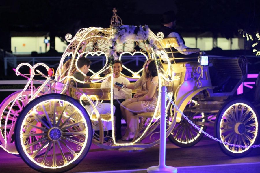This year’s homecoming offered carriage rides as its main attraction.