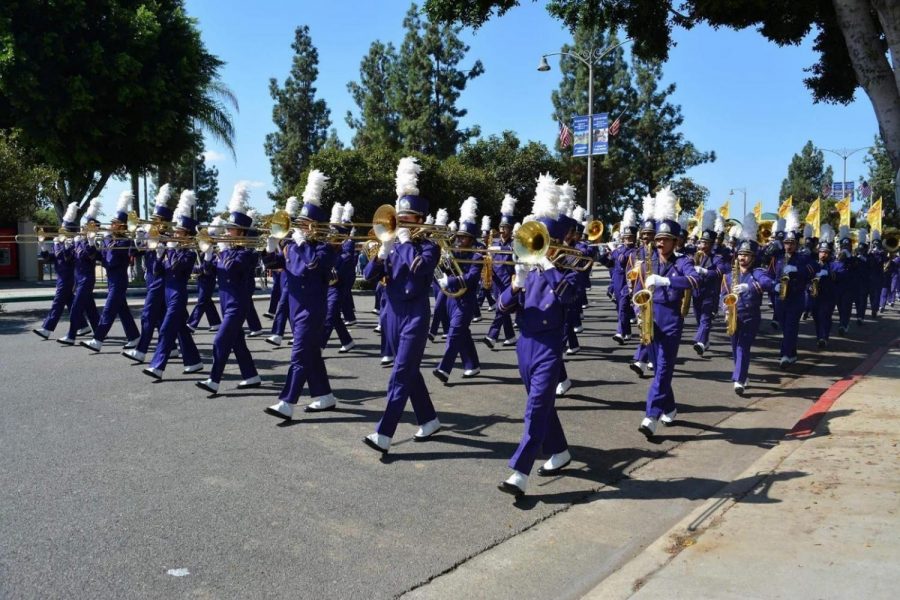 The DBHS Thundering Herd marched in the Los Angeles County Fair competition and took home a first place prize.