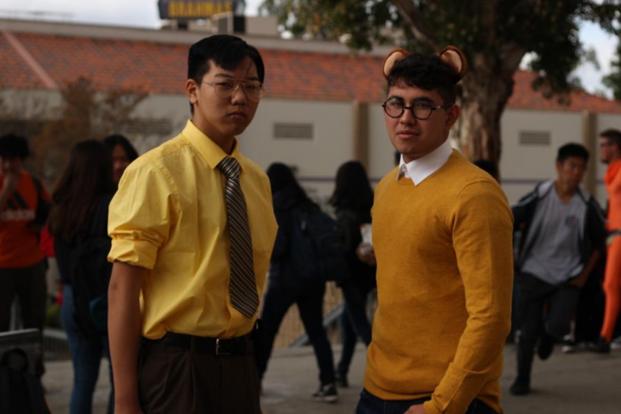Sean Park as Dwight from the Office and Jacob Loor as Arthur.