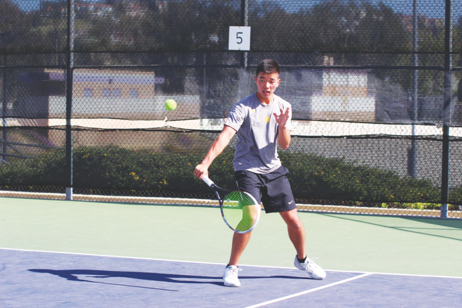 Senior Nicholas Wong was both a member of varsity tennis and soccer during his time as Diamond Bar High School