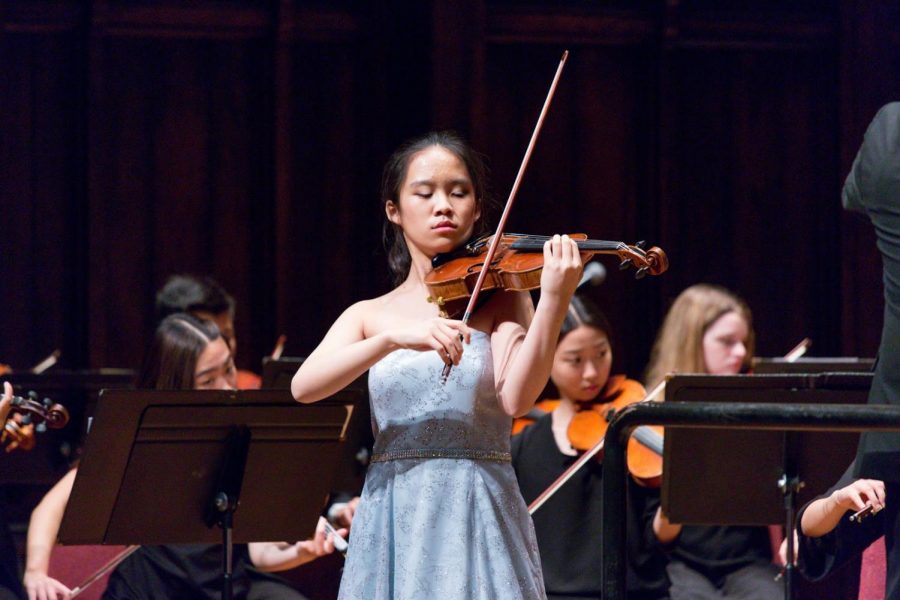 Junior+Emily+Yang+was+the+concertmaster+last+year+for+the+All-Southern+California+Honor+Symphony+Orchestra.