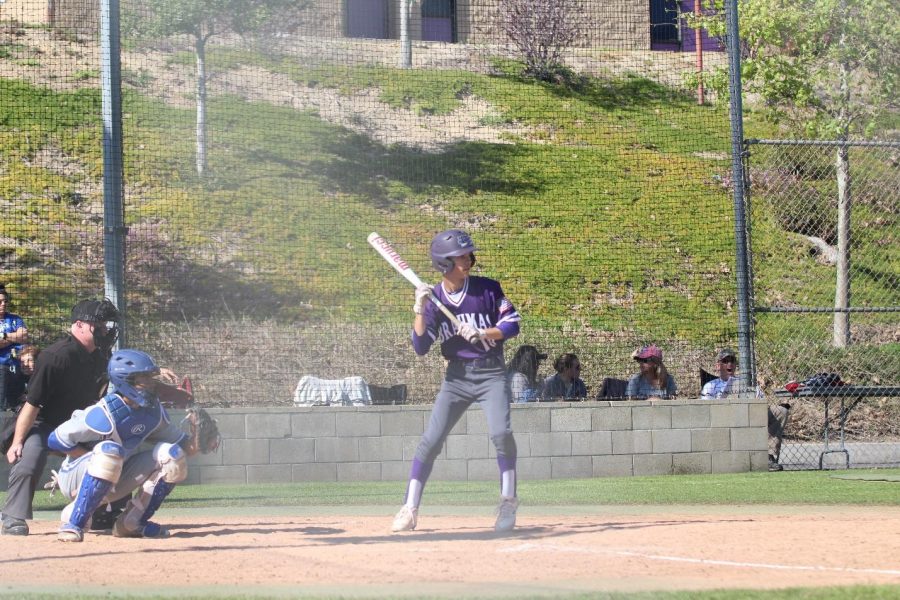 Senior Lachlan Durlach is maintaining a batting average of .350 for the season and plays the outfield for the Brahmas.

