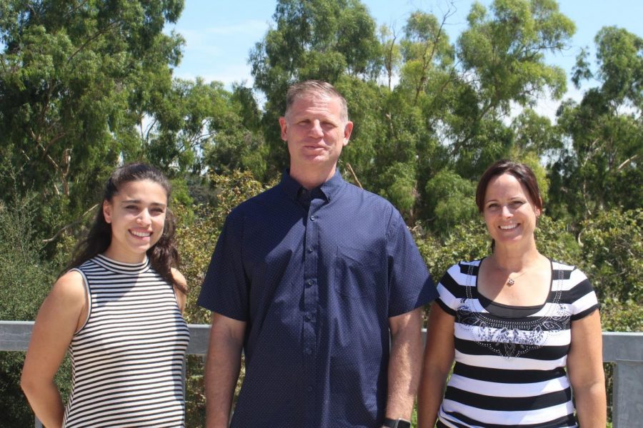 Among the seven new staff members starting their first year at DBHS are, from left, Autistic Spectrum Disorder Intermediate teacher Tiffany Brito, Chemistry Through Forensics teacher Kenneth Carlson and school psychologist Inger Turner.