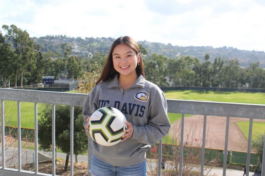 Senior Samantha Ruelas has played soccer since she was eight and is currently playing for the Legends Academy team.