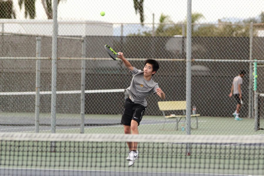 Tennis begins with win down the line