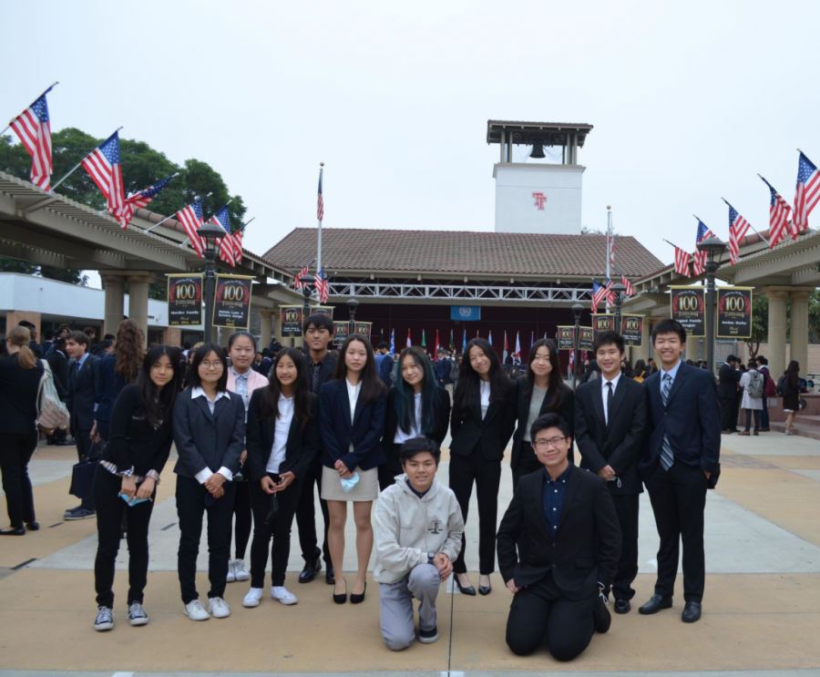 The Debate Club attended Tustin Model United Nations, making it their first in-person competition of the season in two years.